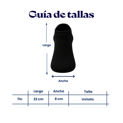 Tin talonero liso caballero Koos paquete de 6