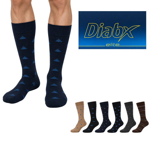 Calcetines para diabético Elite Koos caballero paquete de 6