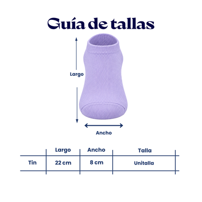 Tin talonero liso dama Koos paquete de 6