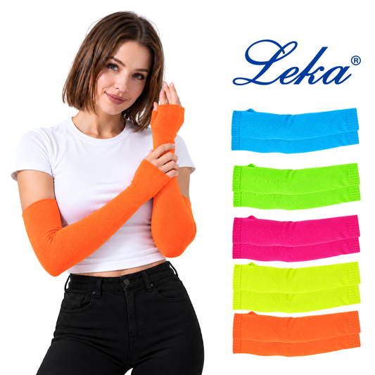 Manga fosforescente neon Leka