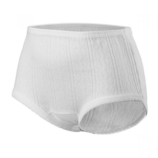 Pantaleta blanca calada bebita
