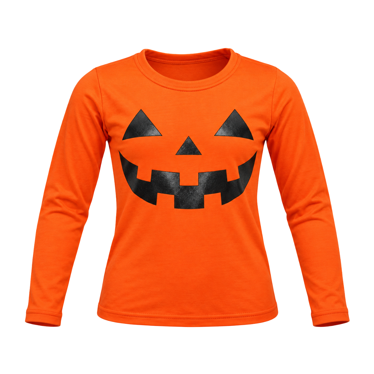 Playera manga larga calabaza halloween unisex Ross