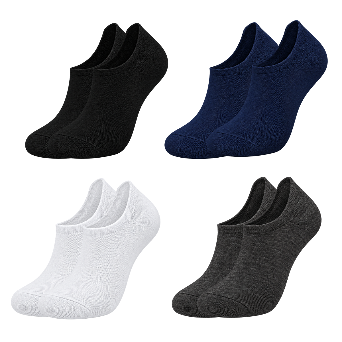 Protecto pie lisos surtidos unisex BBS paquete de 3
