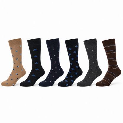 Calcetines para diabético Elite Koos caballero paquete de 6