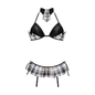 Baby doll disfraz colegiala mini unitalla