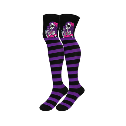 Calceta medieta catrina rosa unitalla Leka
