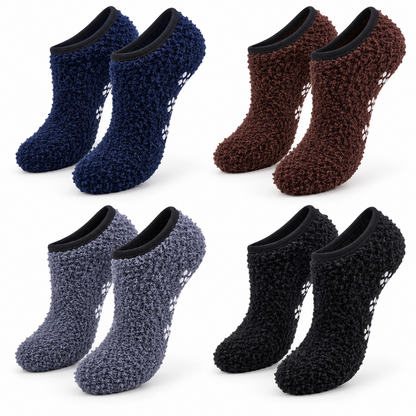 Protecto pie afelpado antiderrapante surtido unisex Valiz paquete de 6