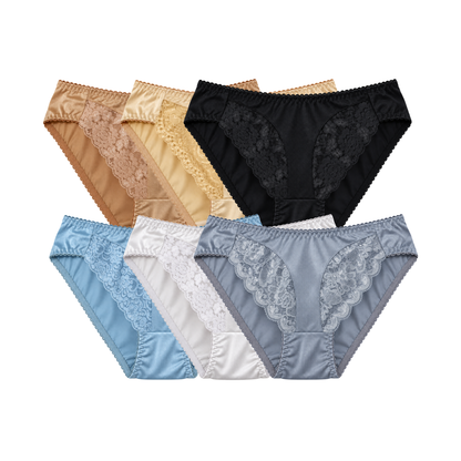 Bikini con encaje surtido dama #985 Maleni paquete de 6