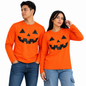 Playera manga larga calabaza halloween unisex Ross