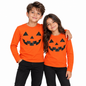 Playera manga larga calabaza halloween unisex Ross