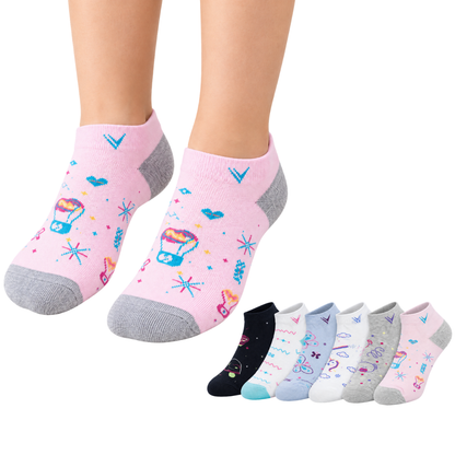 Tin estampado niña Koos paquete de 6