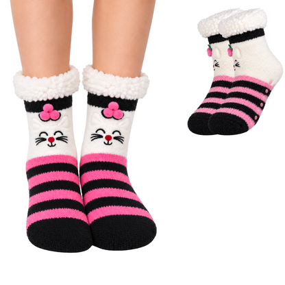 Calcetínes infantiles diseño animalitos unisex BBS