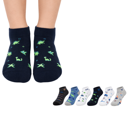 Tin estampado surtido niño Koos paquete de 6