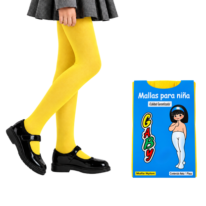 Malla lisa de nylon varios colores para niña Gaby