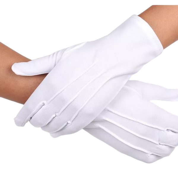 Guante blanco escolar varias tallas