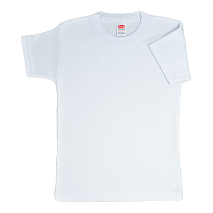 Playera manga corta inter blanca AYA unisex
