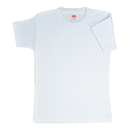 Playera manga corta inter blanca AYA unisex