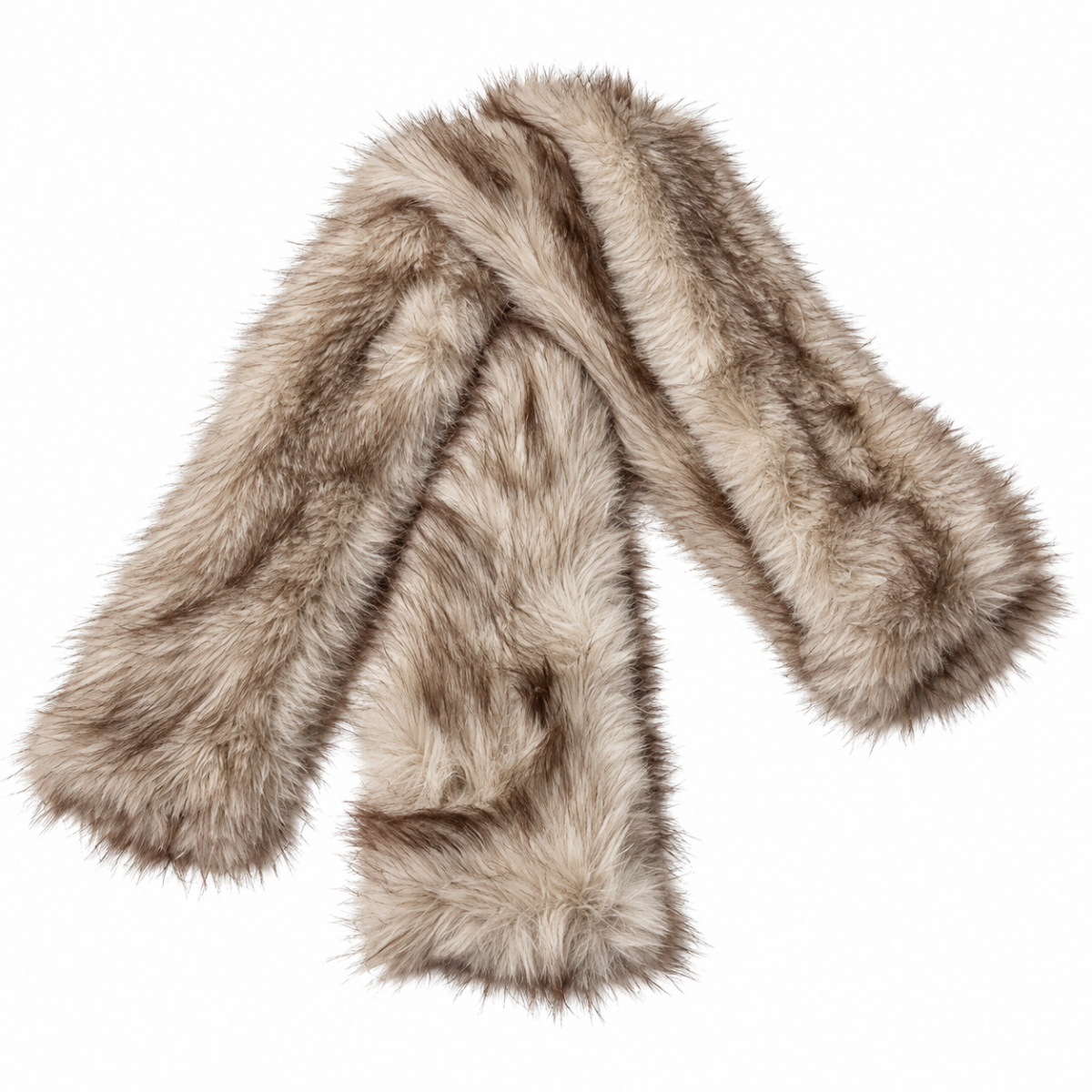 Bufanda de peluche tipo piel dama Valiz