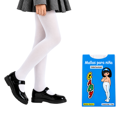 Malla lisa de nylon varios colores para niña Gaby