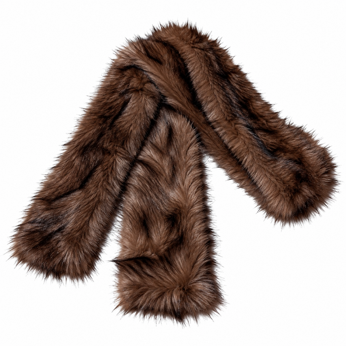 Bufanda de peluche tipo piel dama Valiz
