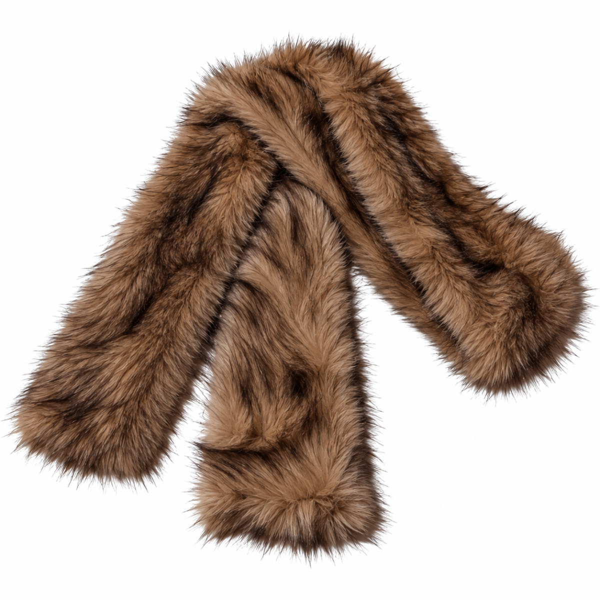Bufanda de peluche tipo piel dama Valiz