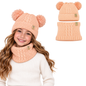 Set 2 en 1 gorro cuellera afelpada infantil Valiz