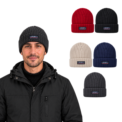 Gorro deportivo sport surtido caballero Valiz paquete de 6