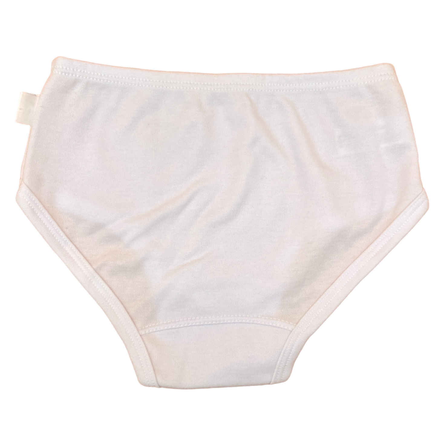 Bikini blanco con detalle de moño con brillos #6008 cylyo niña