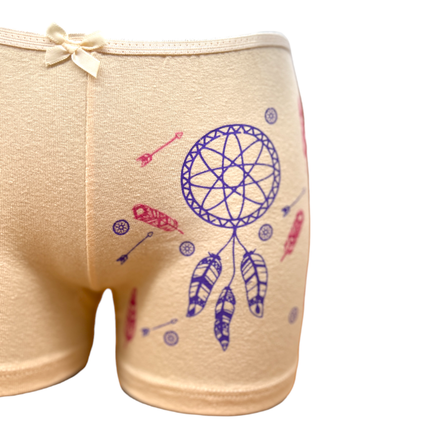 Bóxeres estampados de color varias tallas niña paquete de 12