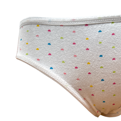 Bikinis estampados de color varias tallas niña paquete de 12