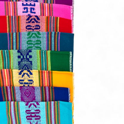 Servilleta maya varios colores paquete de 12