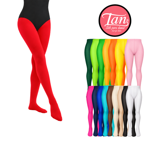 Malla de nylon delgada varios colores dama #5001 Tan