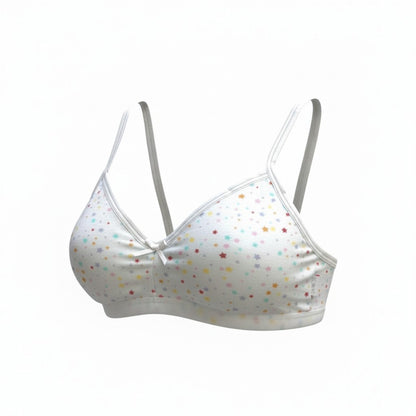 Corpiño con copa estampado estrellas niña #1678 Cylyo