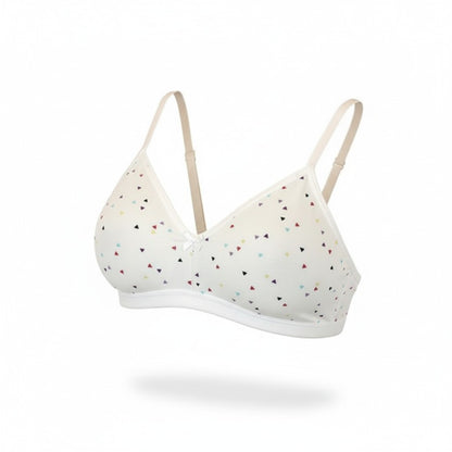 Corpiño con copa estampado confetti niña #1678 Cylyo