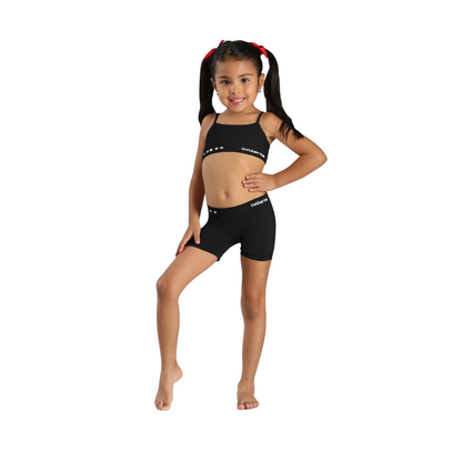 Bóxer y bikini de microfibra liso unitalla niña
