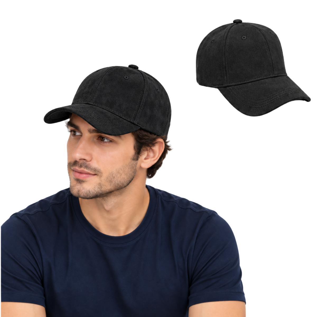 Gorra gamuza surtido unisex Valiz paquete de 6