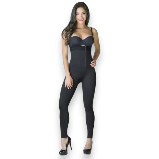 Leggings negros control medio alto colombiano #3052 Romanza