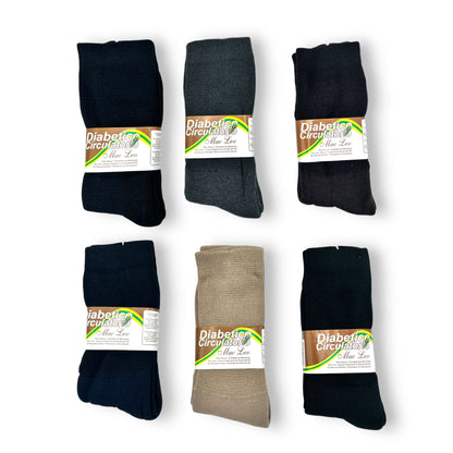 Calcetines para diabético unitalla caballero Mac lev paquete de 6