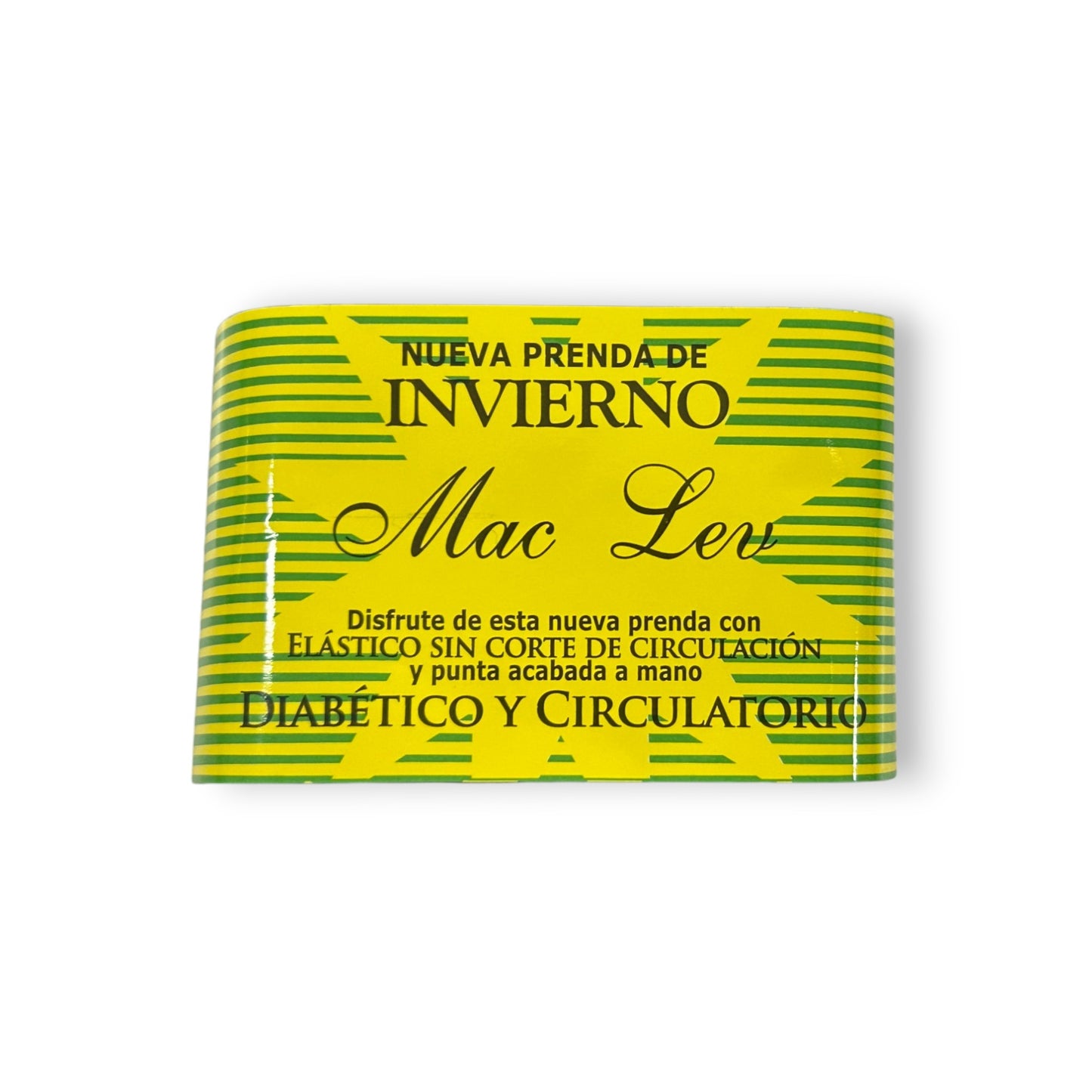 Calcetines invernales para diabético unitalla unisex Mac lev paquete de 6