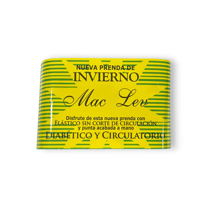 Calcetines invernales para diabético unitalla unisex Mac lev paquete de 6
