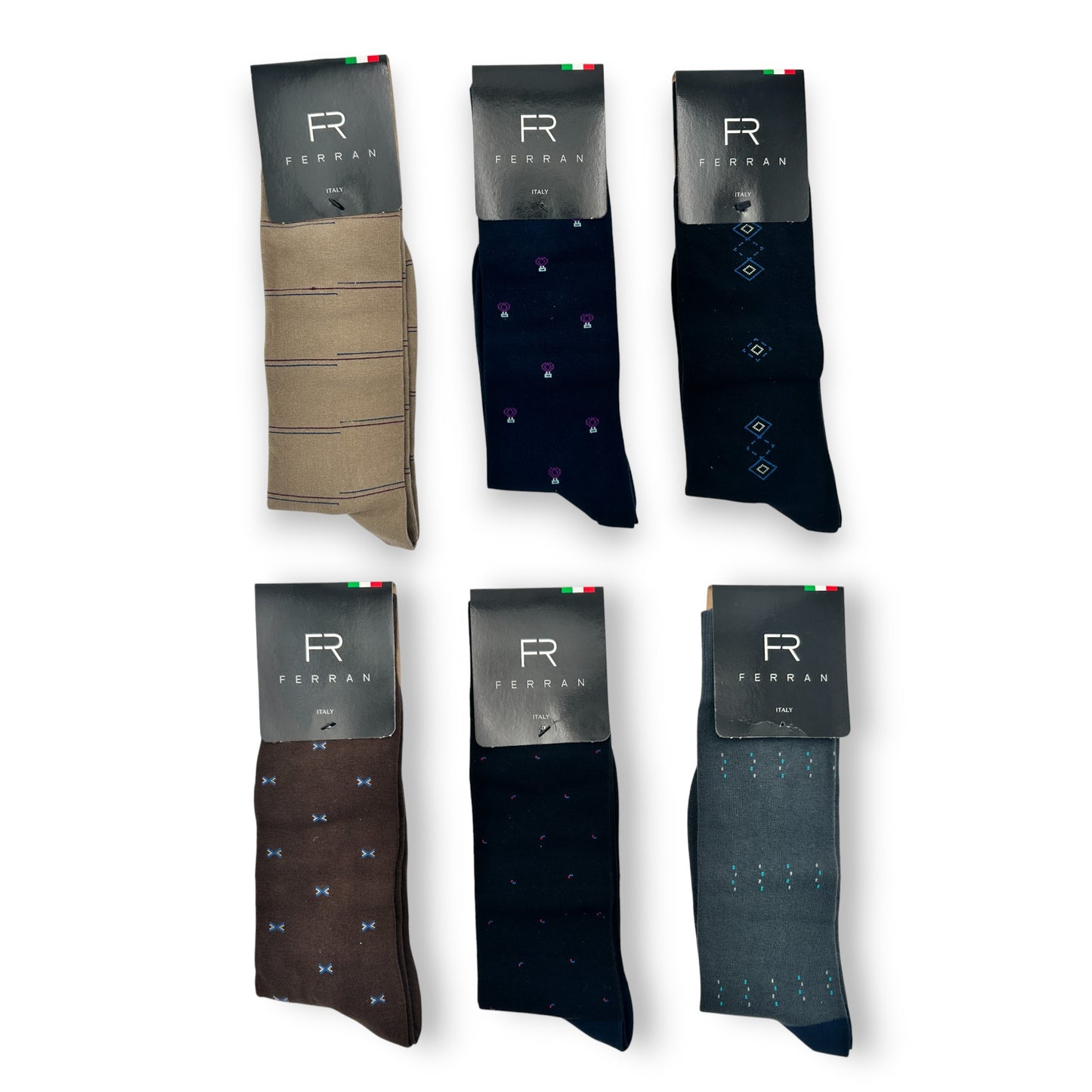 Calcetines para vestir caballero Ferran paquete de 6