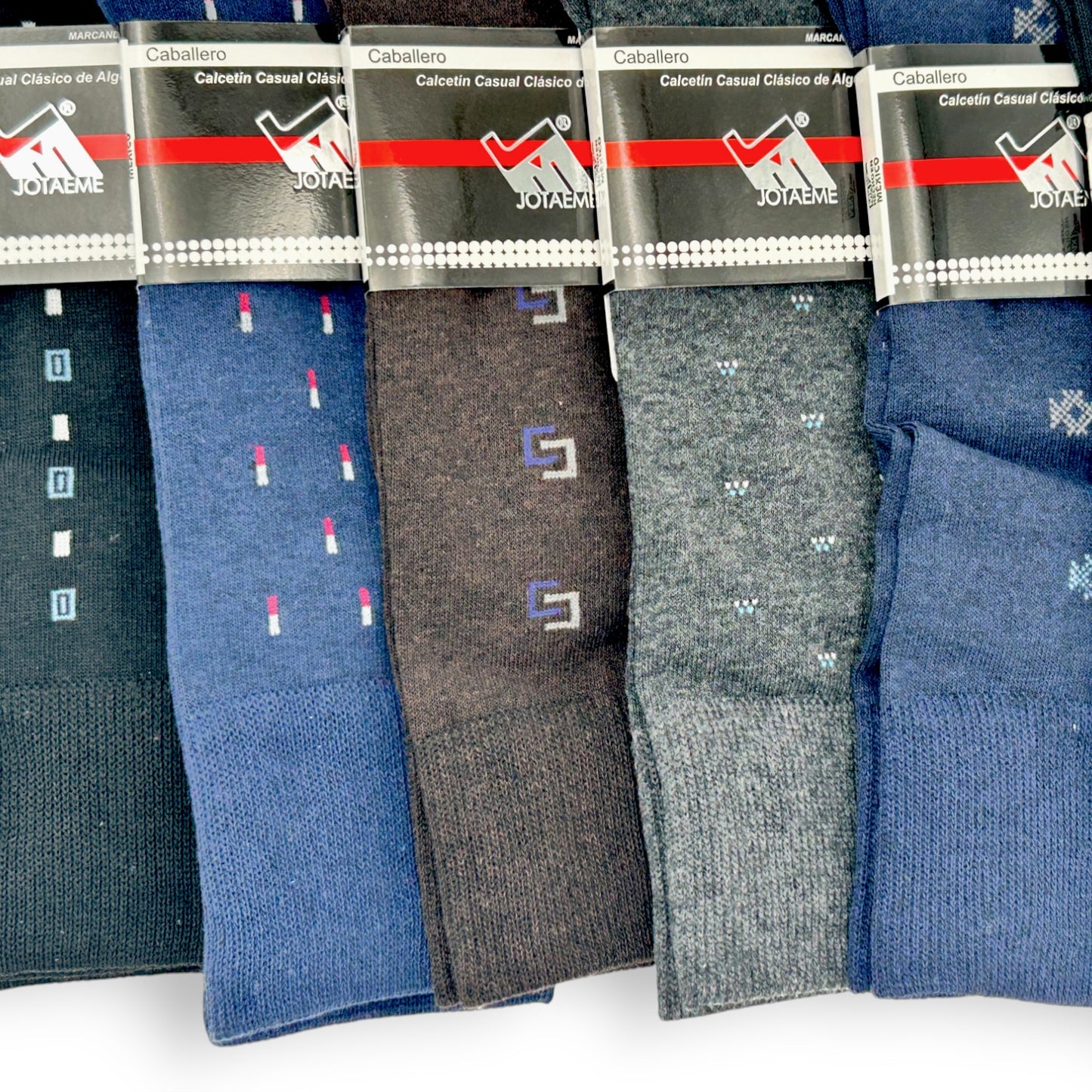 Calcetines para vestir caballero JM paquete de 6