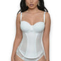 Corsé strapless moldeador con copa premoldeada dama #1201 Leyda Fem