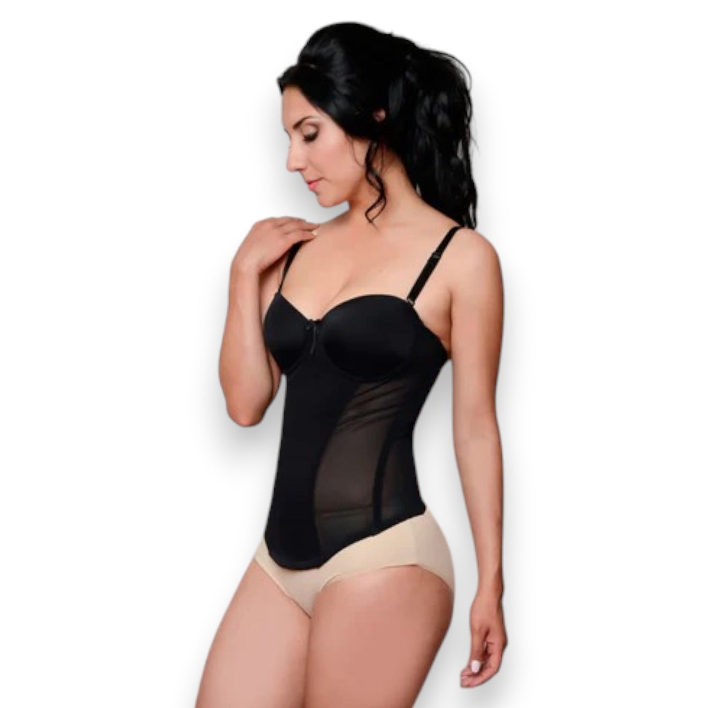 Corset strapless moldeador con copa premoldeada dama #1201