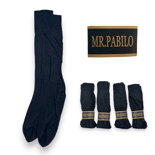Calcetines tipo cubano unitalla caballero Mr. Pabilo paquete de 12