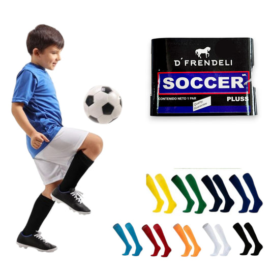 Calceta para deportes futbol varios colores y tallas Soccer infantil
