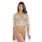Faja colombiana corrector de espalda con mangas #3087 Romanza