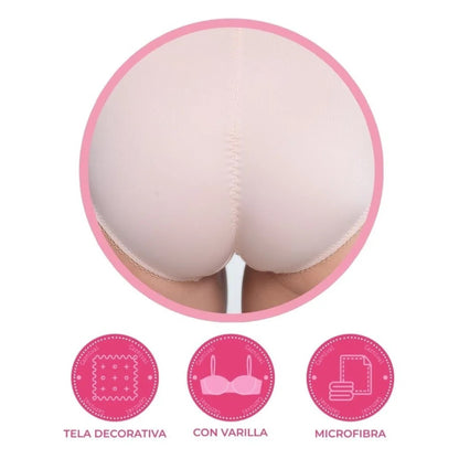 Body strapless con varilla dama #3317 Carnival
