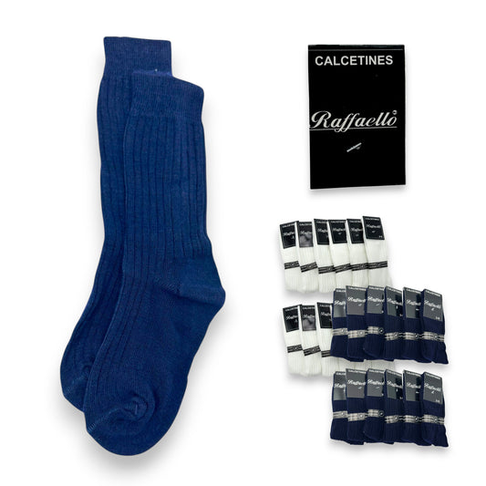 Calcetines de acrilán varios colores infantil Raffaello paquete de 12