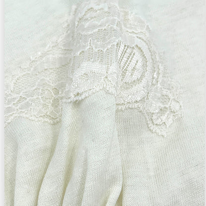 Camisón o fondo completo arriba de la rodilla de algodón dama